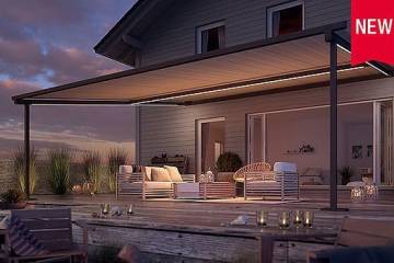 Pergolino Stobag con illuminazione integrata