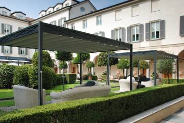 Gazebo classico con telo scorrevole Unosider