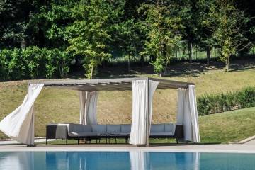 Gazebo con telo scorrevole Mood Unosider