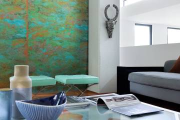 Rivestimento murale effetto metallico Elitis RM_615_41-1266x760